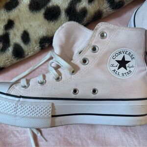 Converse pink high top Sneakers